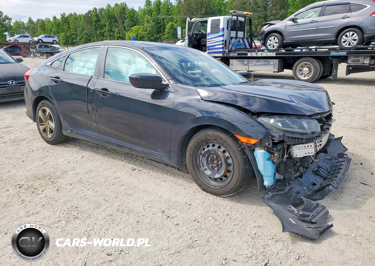 2019 Honda Civic Lx VIN:2HGFC2F60KH524967 - 4