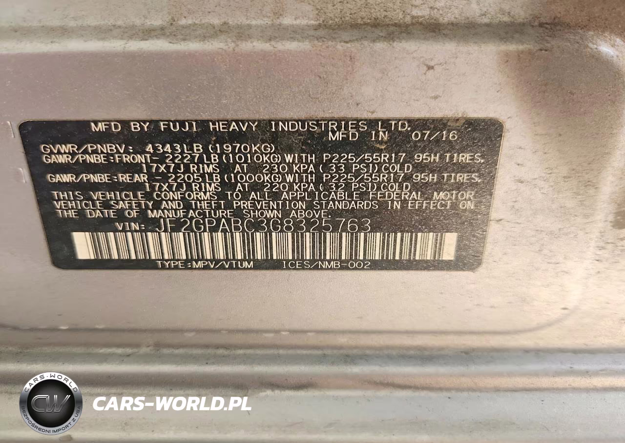 2016 Subaru Crosstrek Premium VIN:JF2GPABC3G8325763 - 13