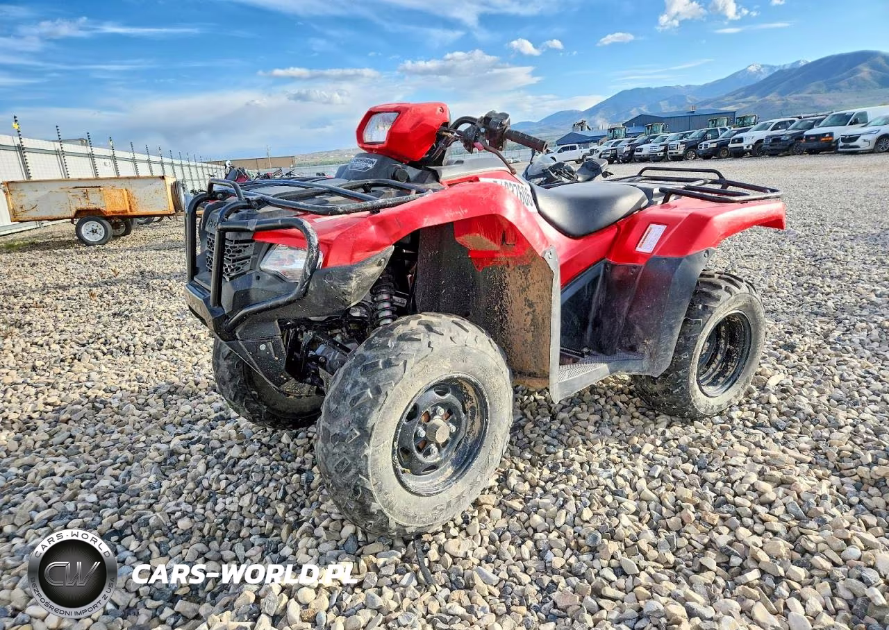 2015 Honda Fourtrax Foreman Atv VIN:1HFTE44H1F4100265 - 2