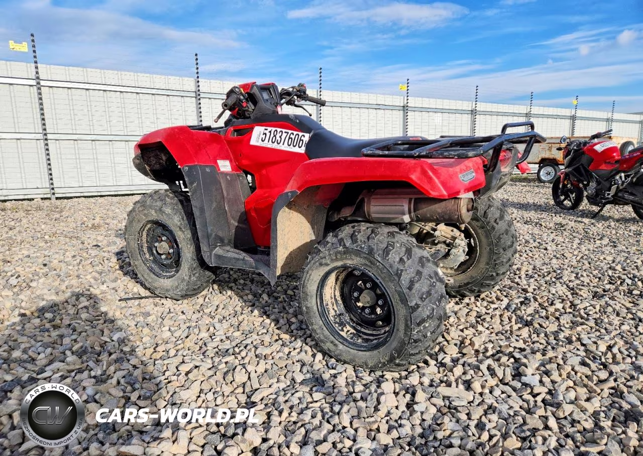 2015 Honda Fourtrax Foreman Atv VIN:1HFTE44H1F4100265 - 3