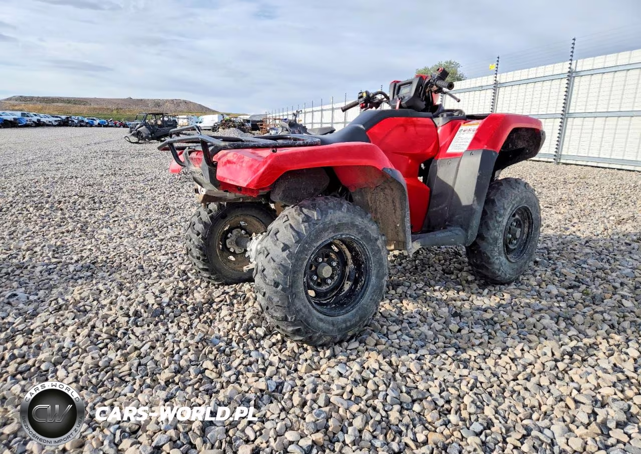 2015 Honda Fourtrax Foreman Atv VIN:1HFTE44H1F4100265 - 4
