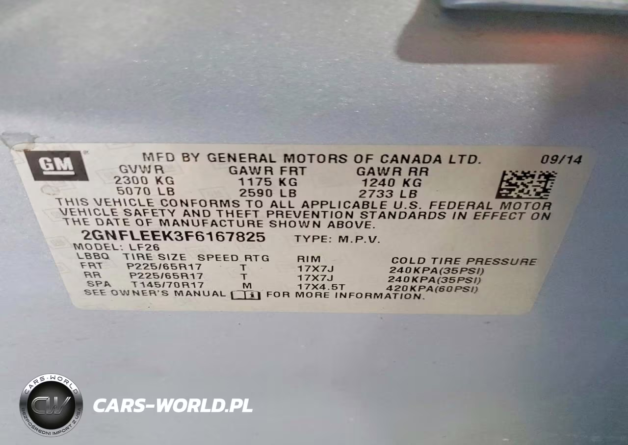 2015 Chevrolet Equinox Ls VIN:2GNFLEEK3F6167825 - 13