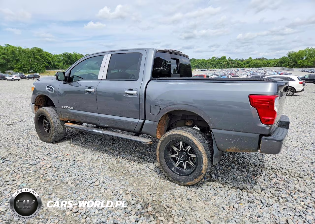 2017 Nissan Titan Sl VIN:1N6AA1E54HN500959 - 2