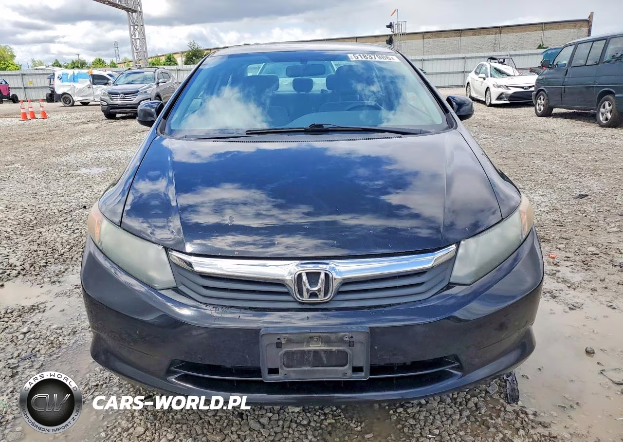 2012 Honda Civic Lx VIN:19XFB2F54CE063746 - 5