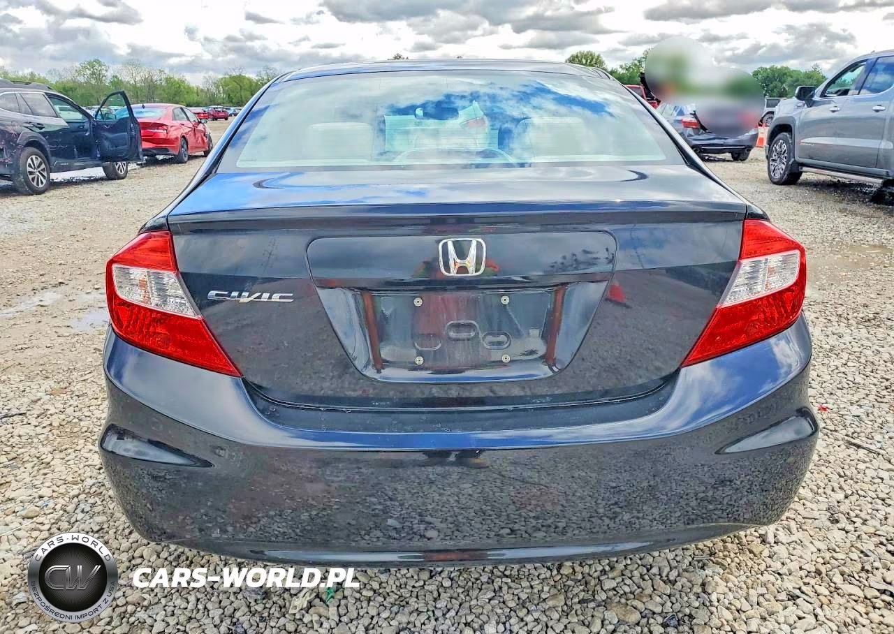 2012 Honda Civic Lx VIN:19XFB2F54CE063746 - 6