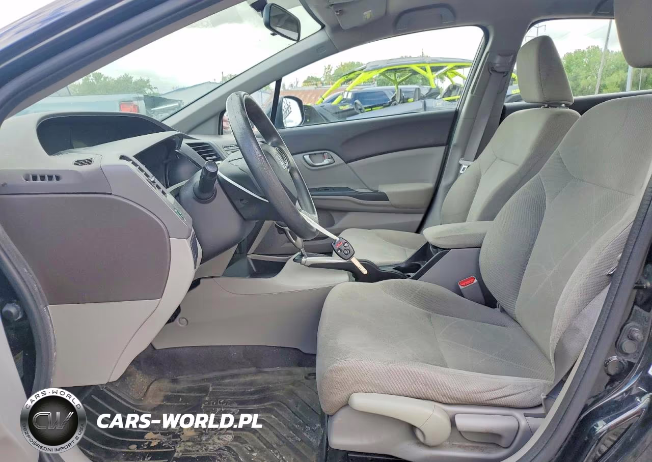 2012 Honda Civic Lx VIN:19XFB2F54CE063746 - 7