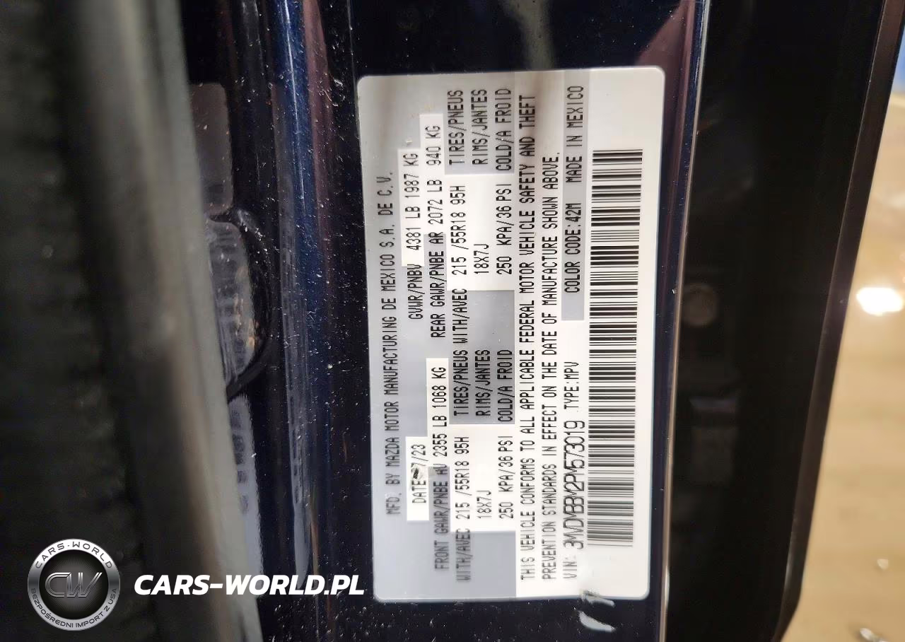 2023 Mazda Cx-30 Select VIN:3MVDMBBM2PM573019 - 13