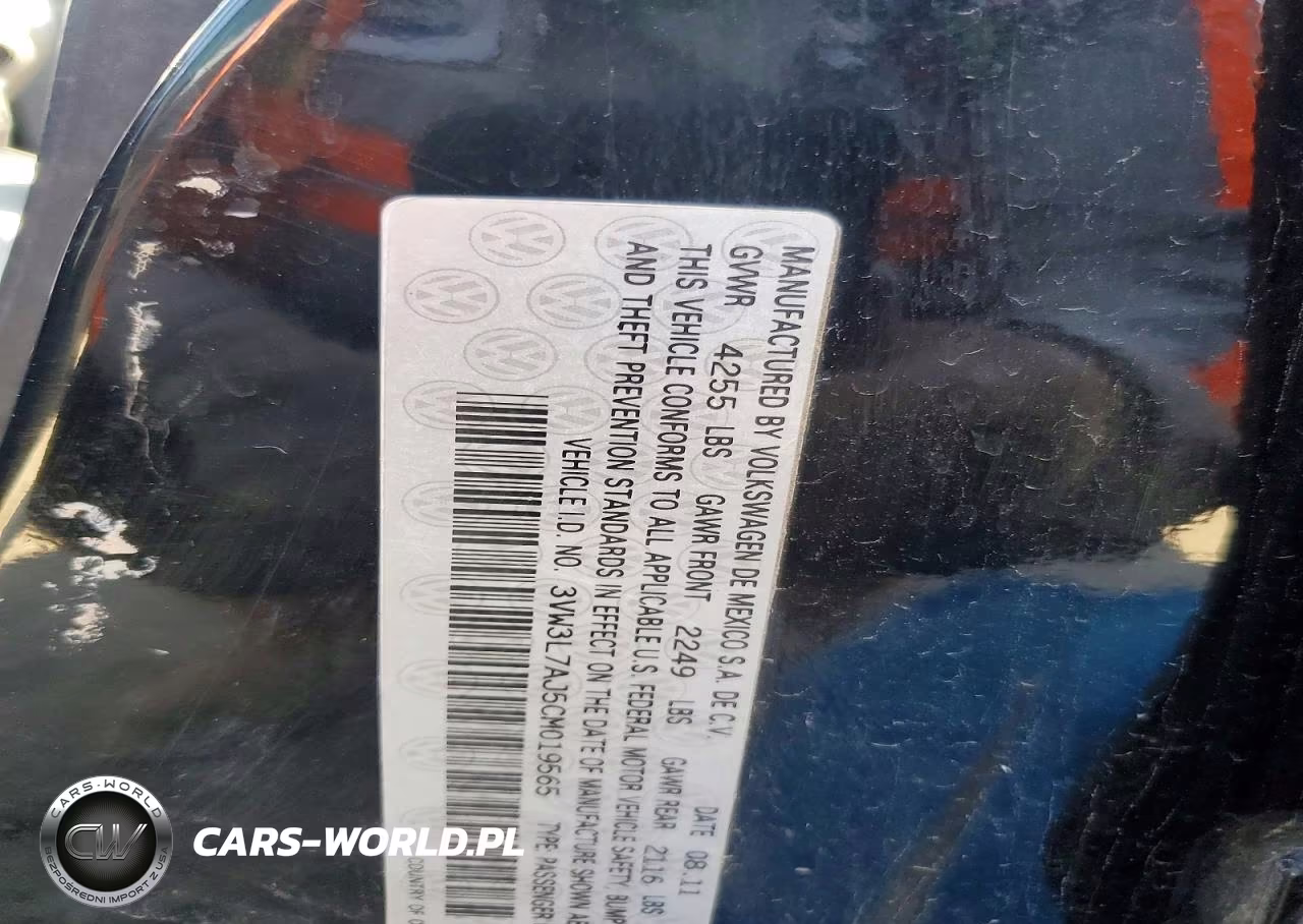 2012 Volkswagen Jetta Tdi VIN:3VW3L7AJ5CM019565 - 12