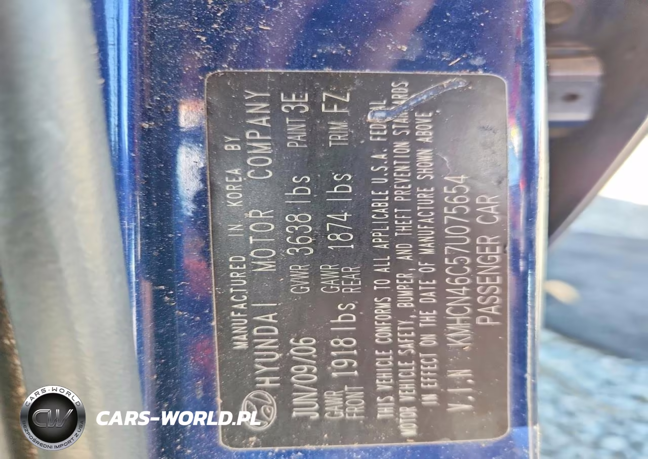 2007 Hyundai Accent Gls VIN:KMHCN46C57U075654 - 13