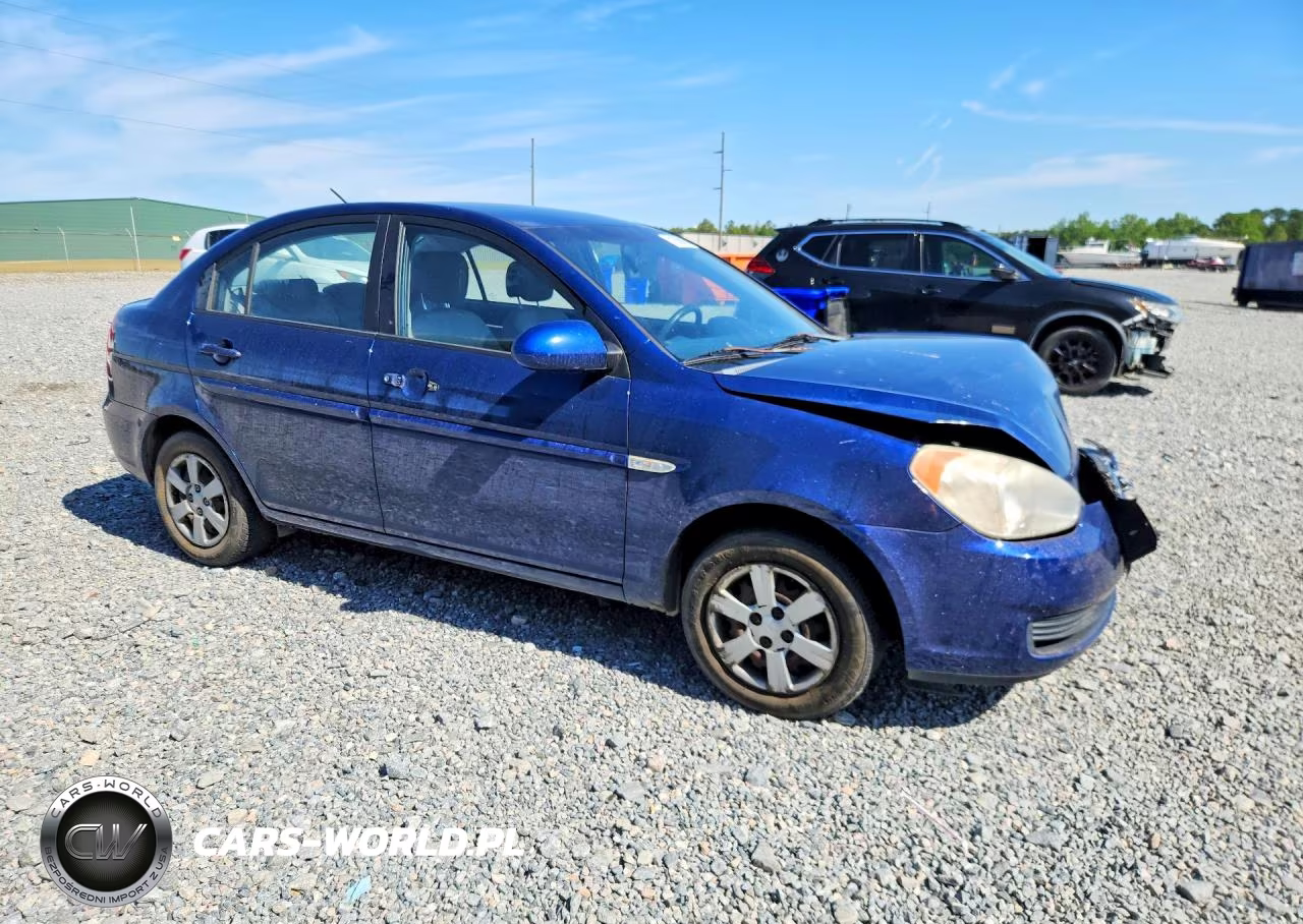 2007 Hyundai Accent Gls VIN:KMHCN46C57U075654 - 4