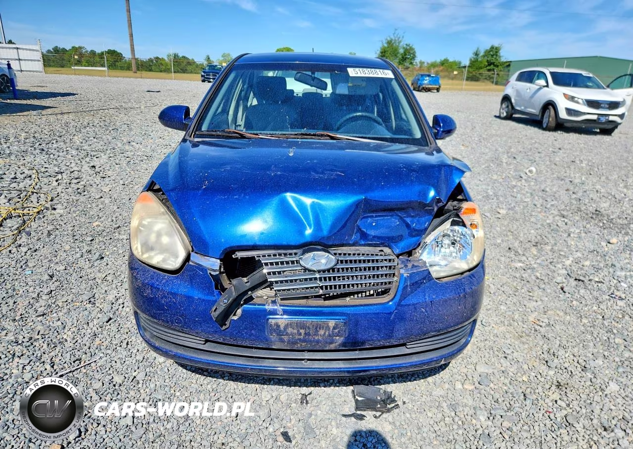 2007 Hyundai Accent Gls VIN:KMHCN46C57U075654 - 5