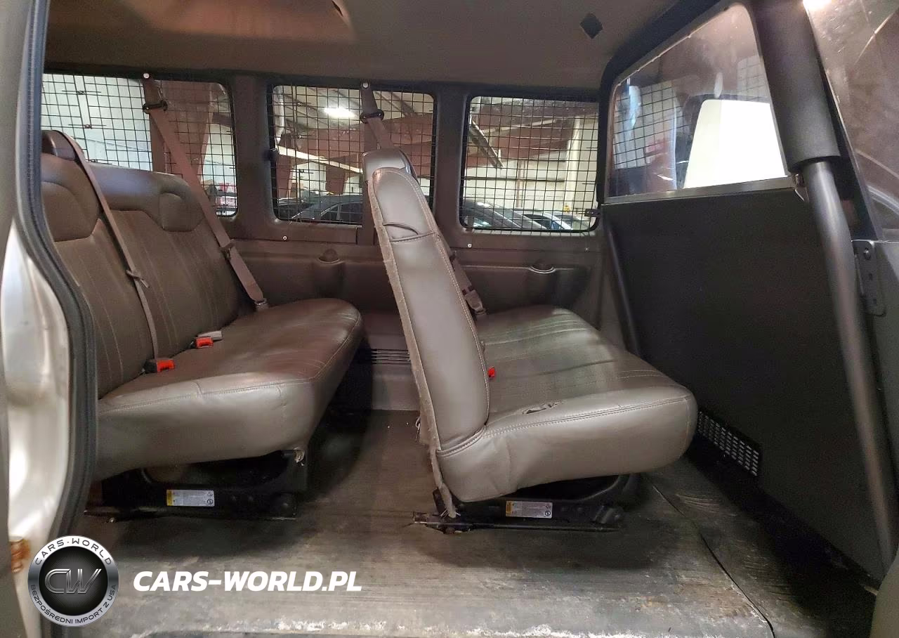2021 Chevrolet Express G3500 Ls 6.6L V-8 Passenger VIN:1GAZGNF76M1245298 - 11