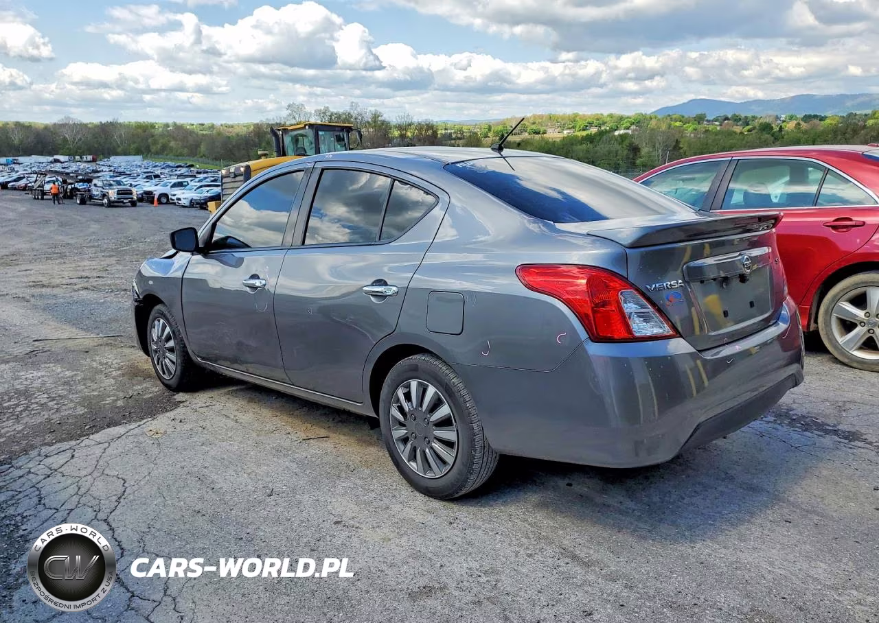 2019 Nissan Versa Sv VIN:3N1CN7AP3KL807205 - 2