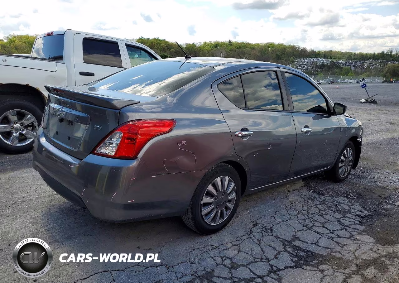 2019 Nissan Versa Sv VIN:3N1CN7AP3KL807205 - 3