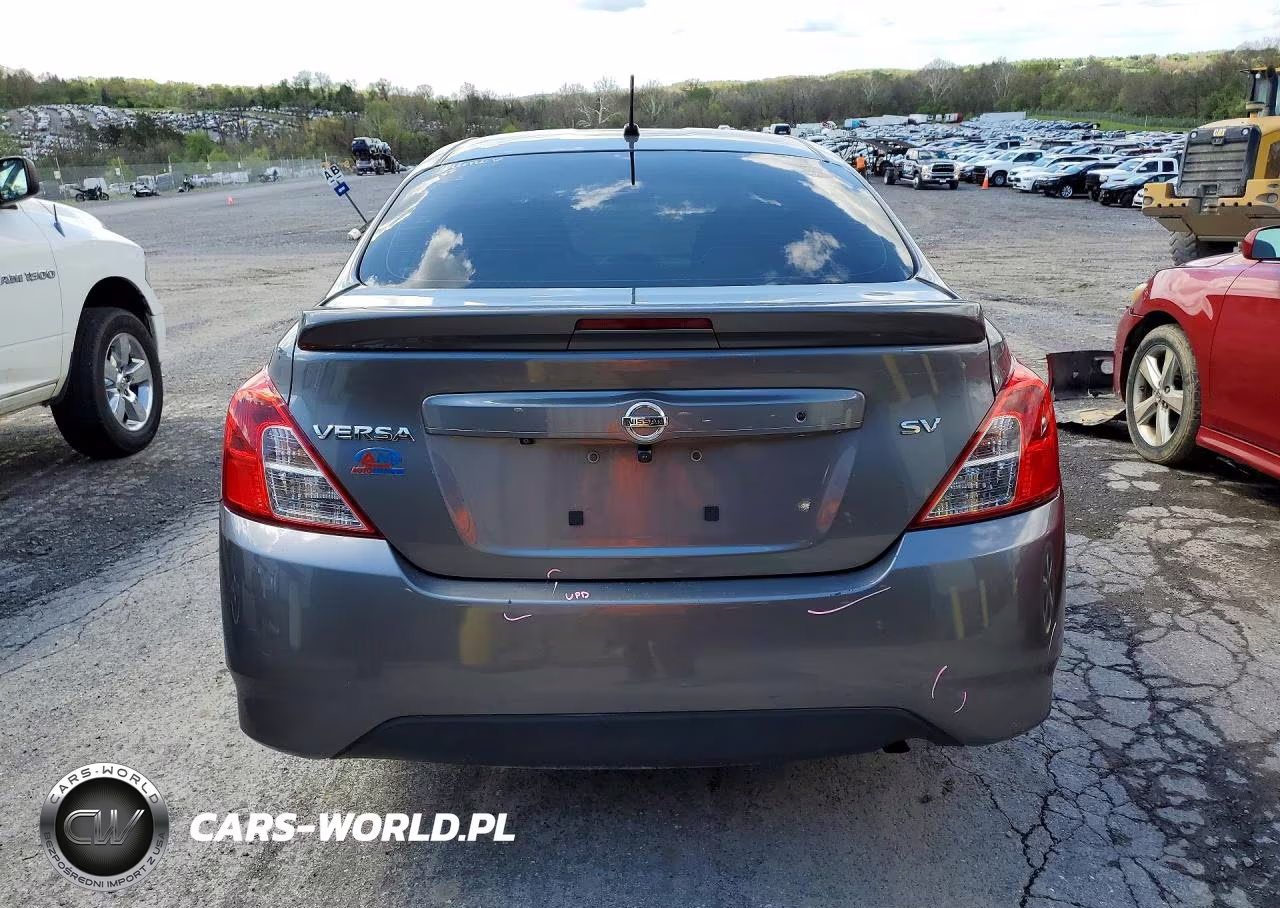 2019 Nissan Versa Sv VIN:3N1CN7AP3KL807205 - 6