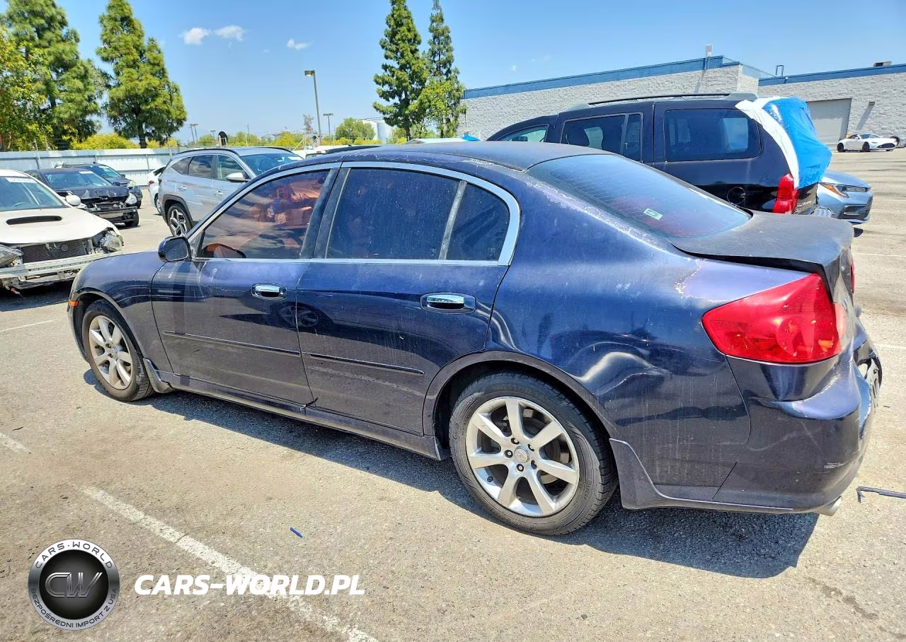 2005 Infiniti G35 Base VIN:JNKCV51E85M218742 - 2
