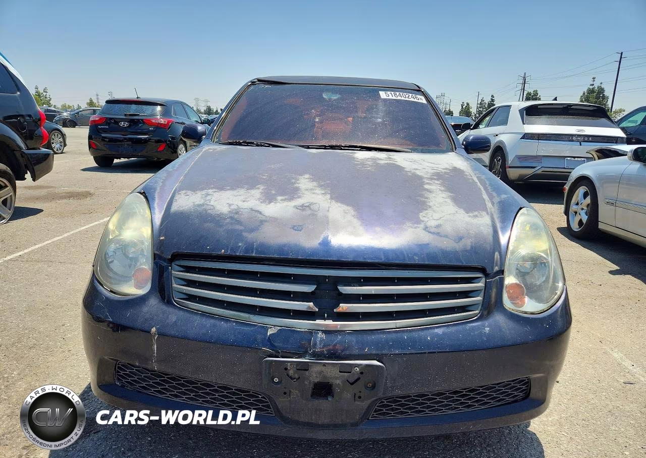 2005 Infiniti G35 Base VIN:JNKCV51E85M218742 - 5