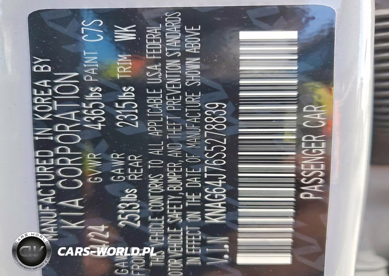 2025 Kia K5 Gt Line VIN:KNAG64J76S5278839 - 12