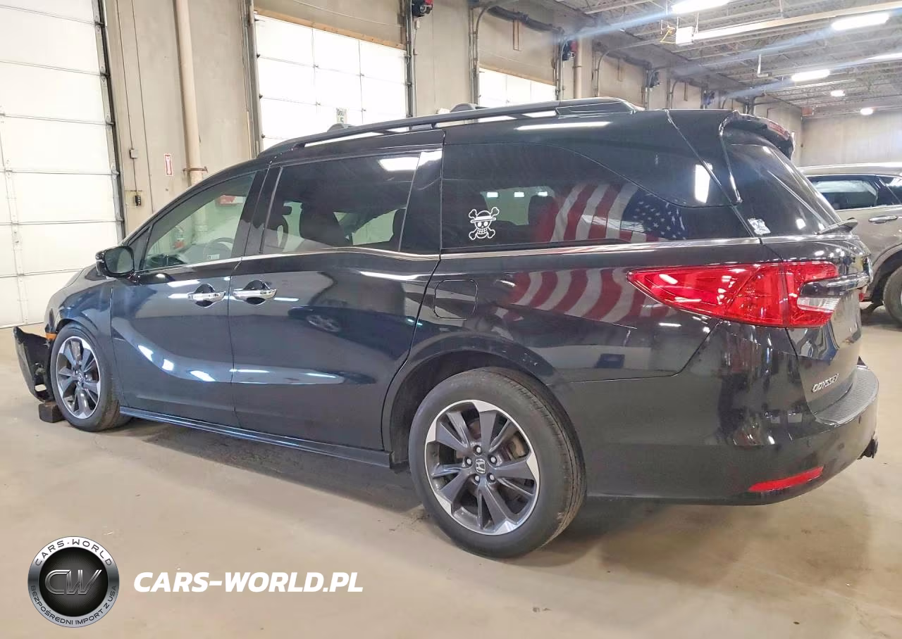2022 Honda Odyssey Elite VIN:5FNRL6H98NB058645 - 2