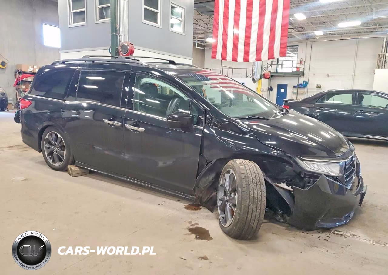 2022 Honda Odyssey Elite VIN:5FNRL6H98NB058645 - 4