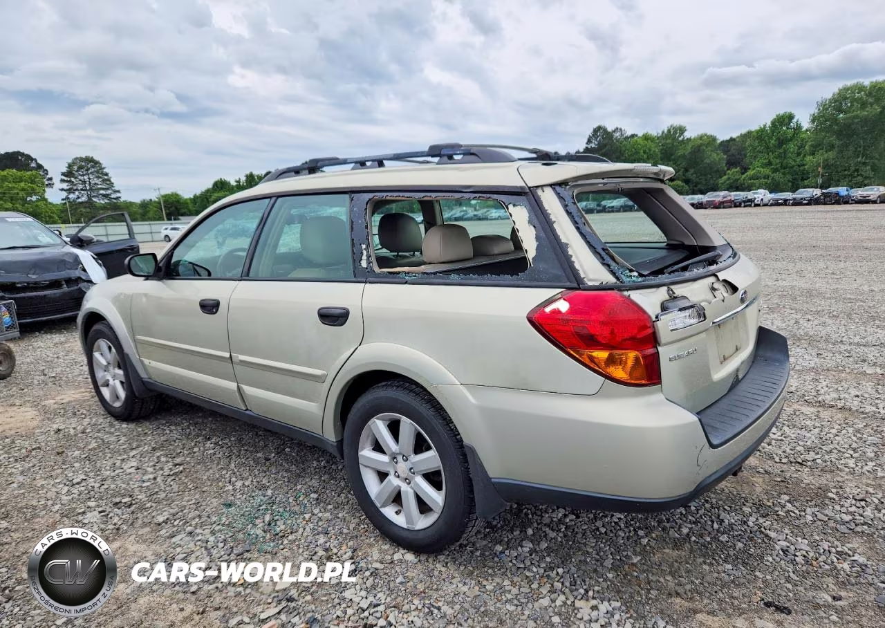 2007 Subaru Outback Outback 2.5I VIN:4S4BP61C277344846 - 2