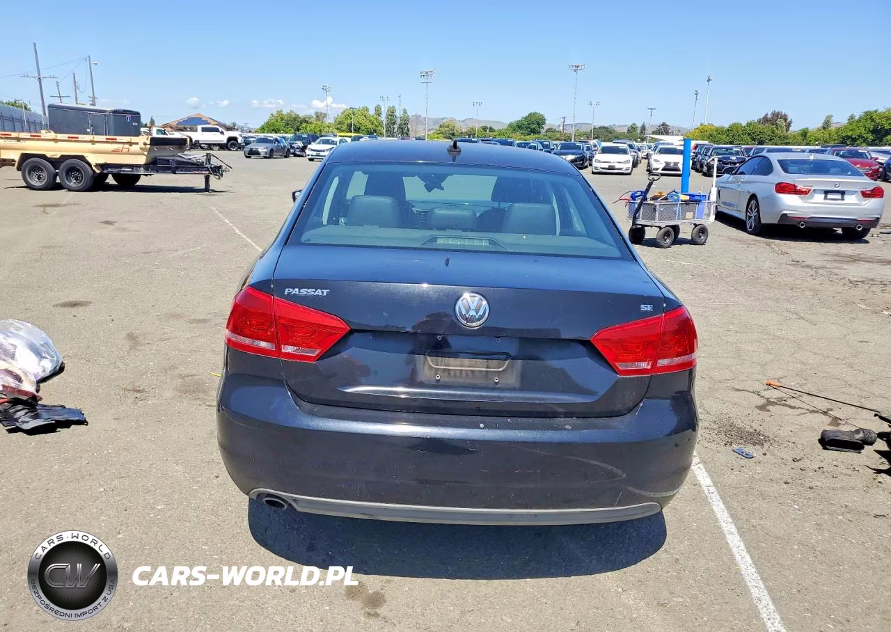 2013 Volkswagen Passat Se VIN:1VWBP7A31DC059534 - 6