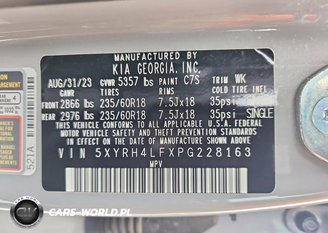 2023 Kia Sorento Ex VIN:5XYRH4LFXPG228163 - 13