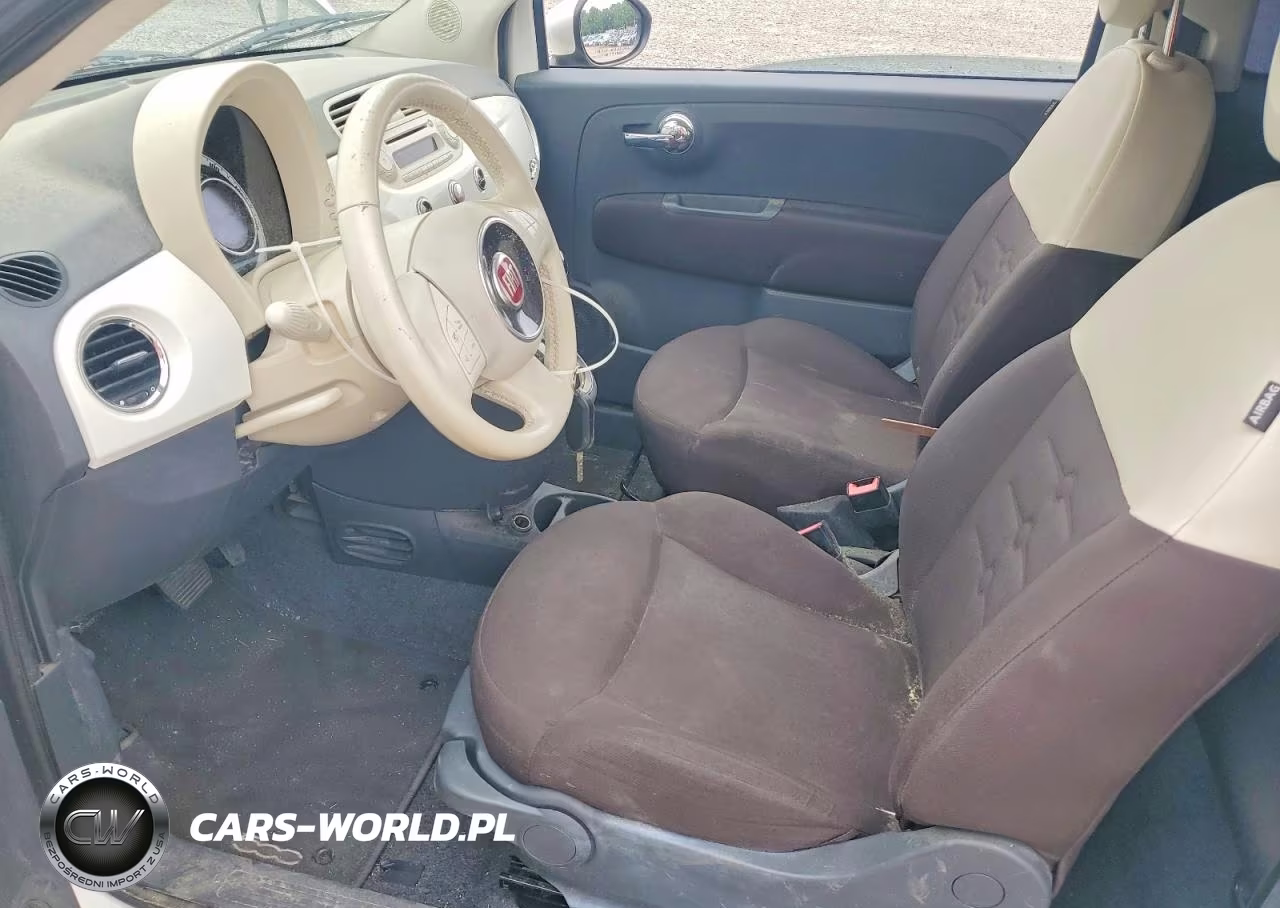 2013 Fiat 500 Pop VIN:3C3CFFAR1DT749365 - 7