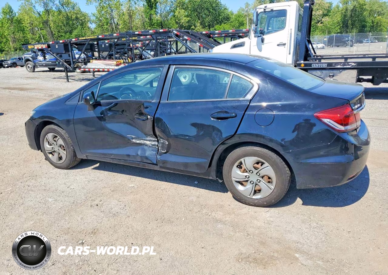 2015 Honda Civic Lx VIN:19XFB2F55FE278802 - 2