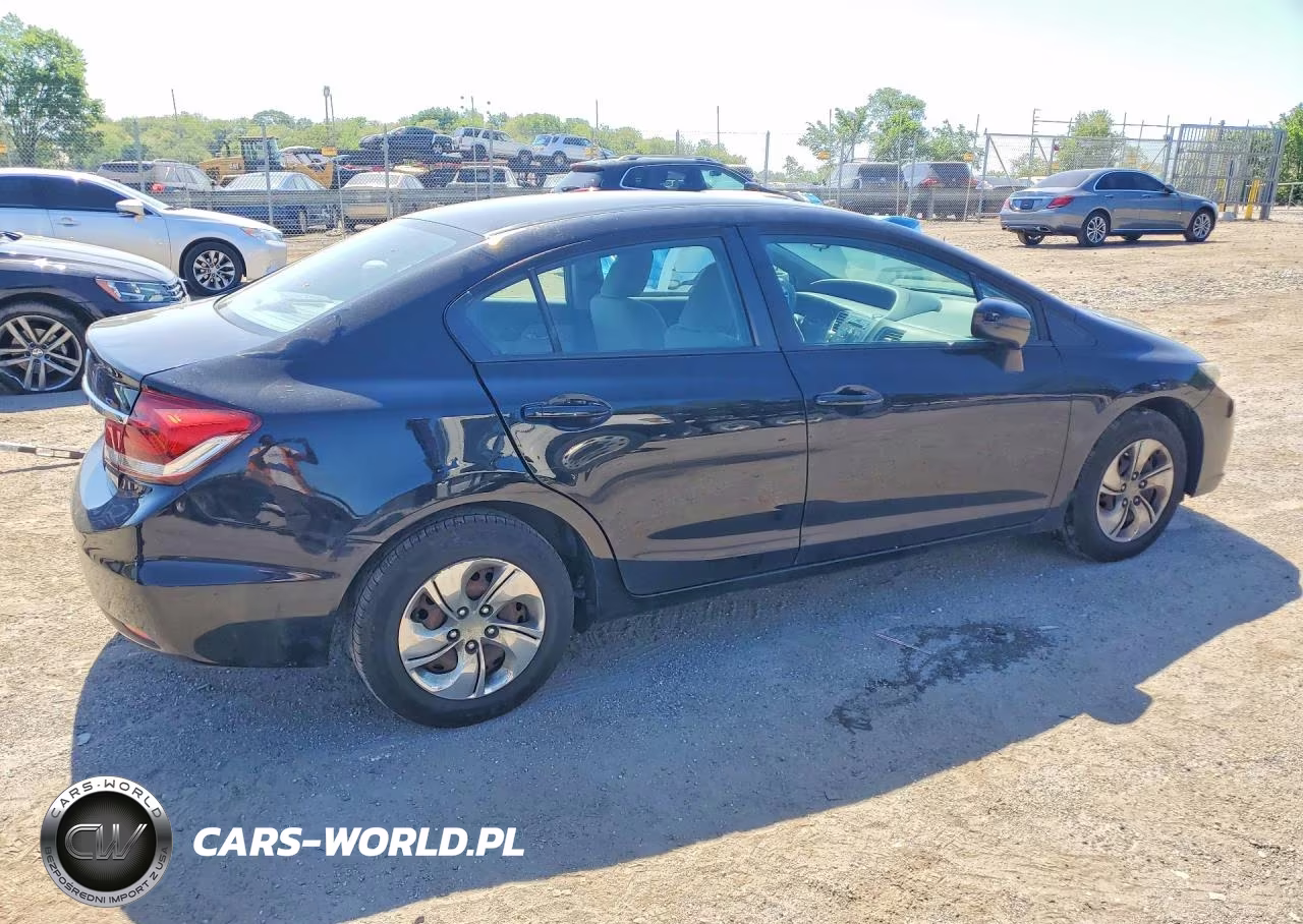 2015 Honda Civic Lx VIN:19XFB2F55FE278802 - 3