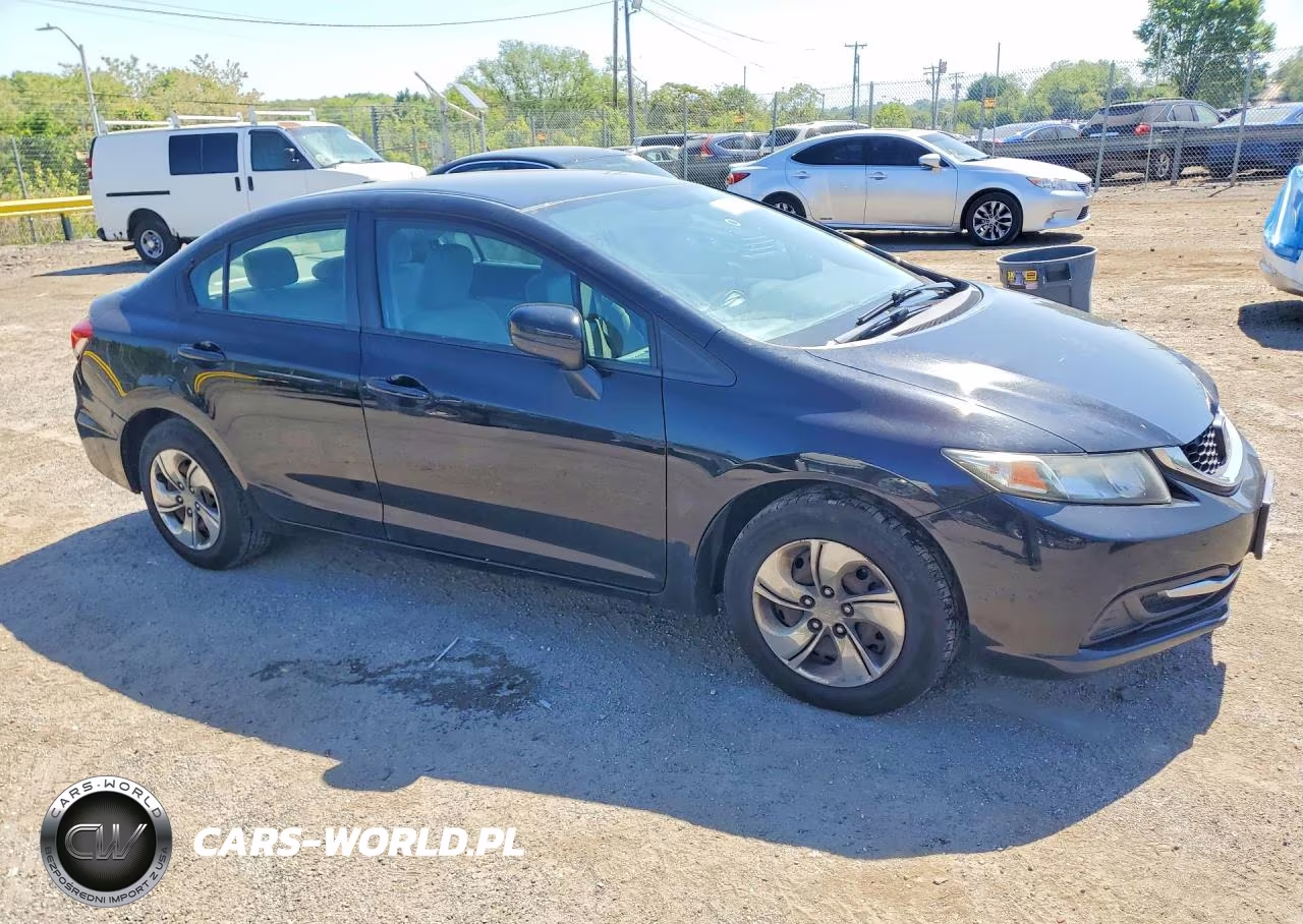 2015 Honda Civic Lx VIN:19XFB2F55FE278802 - 4