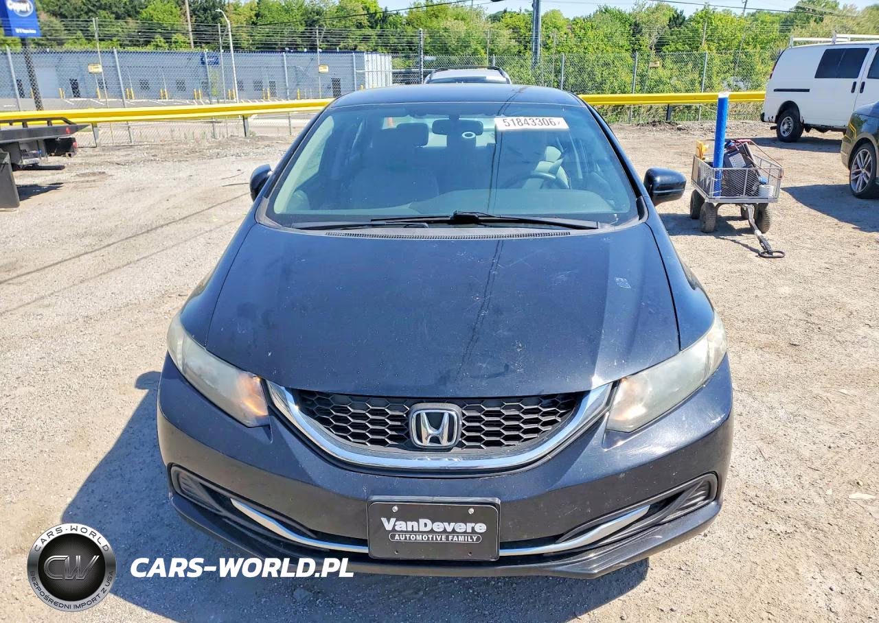 2015 Honda Civic Lx VIN:19XFB2F55FE278802 - 5