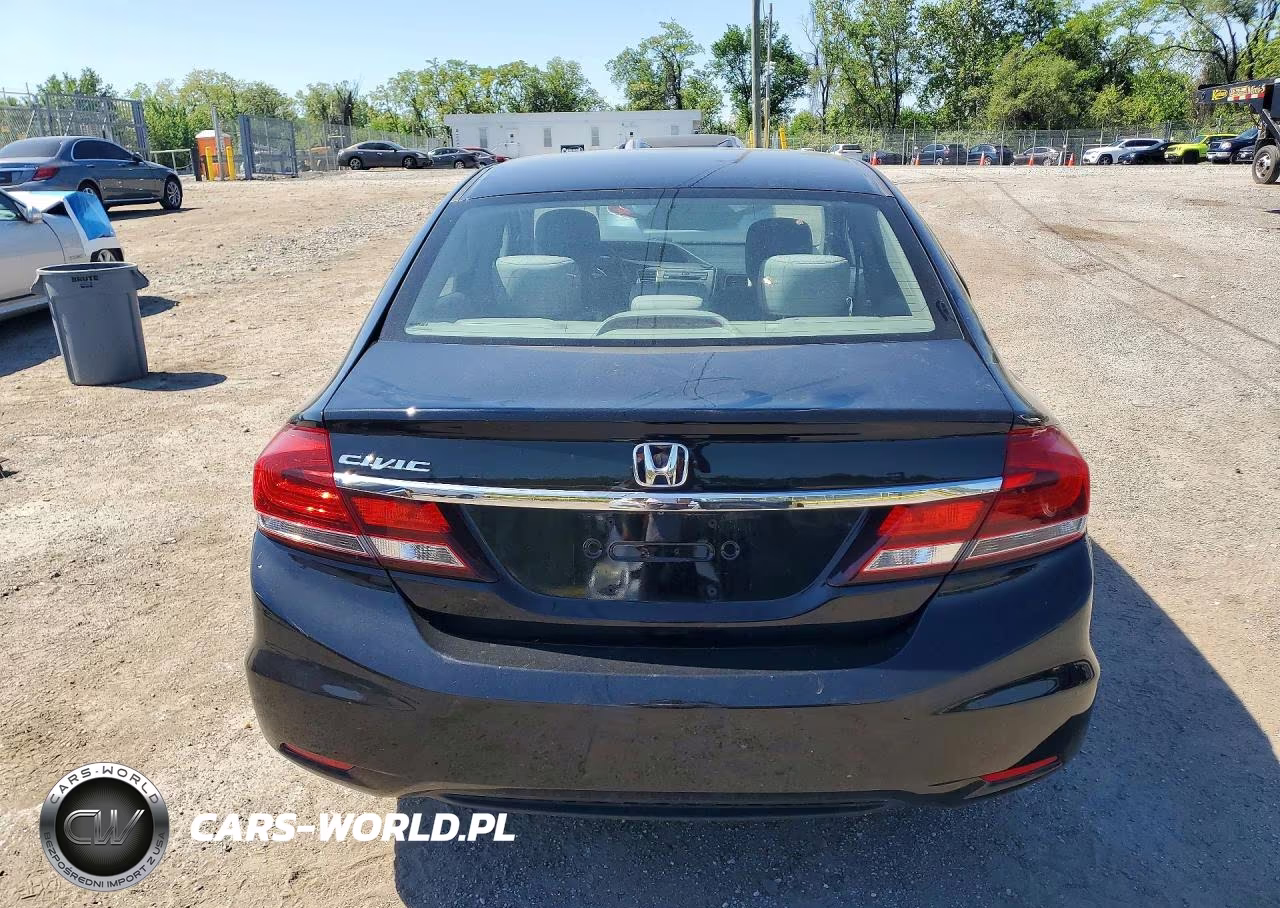 2015 Honda Civic Lx VIN:19XFB2F55FE278802 - 6