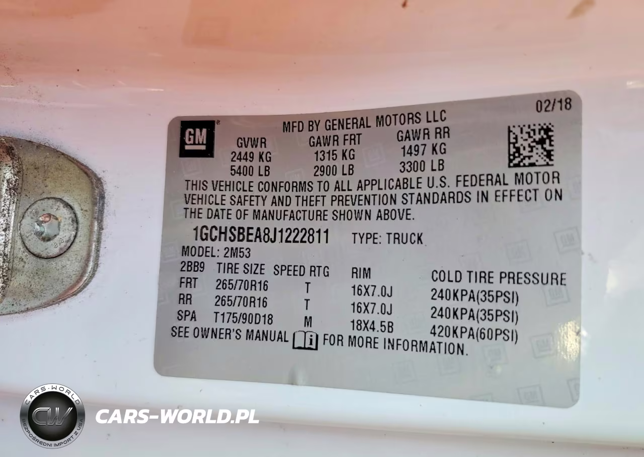2018 Chevrolet Colorado Lt VIN:1GCHSBEA8J1222811 - 13