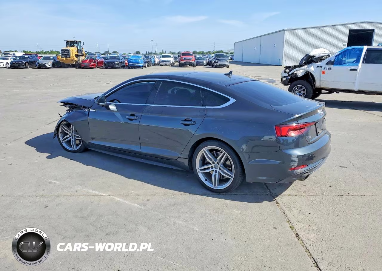2018 Audi A5 Premium Plus S-Line VIN:WAUENCF52JA060477 - 2