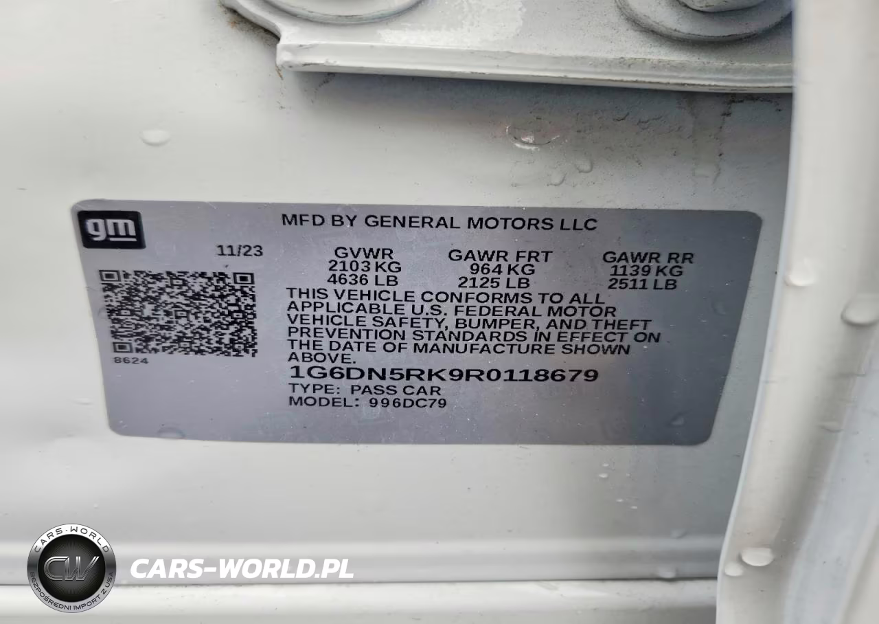 2024 Cadillac Ct5 Premium Luxury VIN:1G6DN5RK9R0118679 - 12