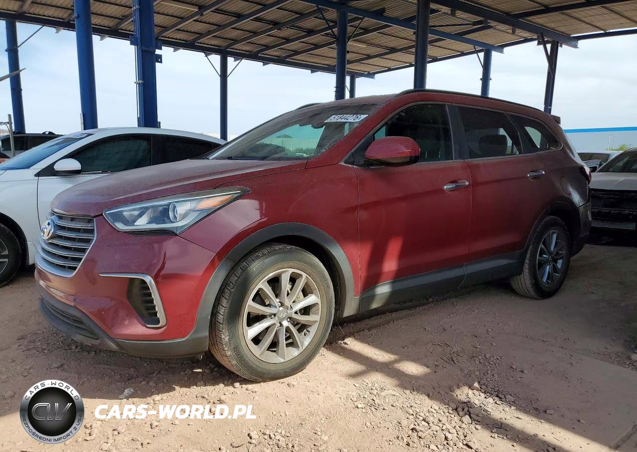 2018 Hyundai Santa Fe Se VIN:KM8SM4HF2JU258474 - 1