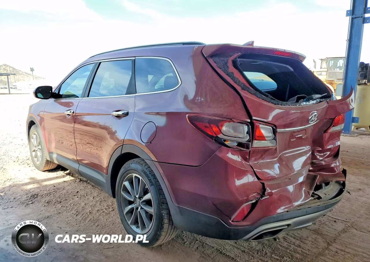 2018 Hyundai Santa Fe Se VIN:KM8SM4HF2JU258474 - 2