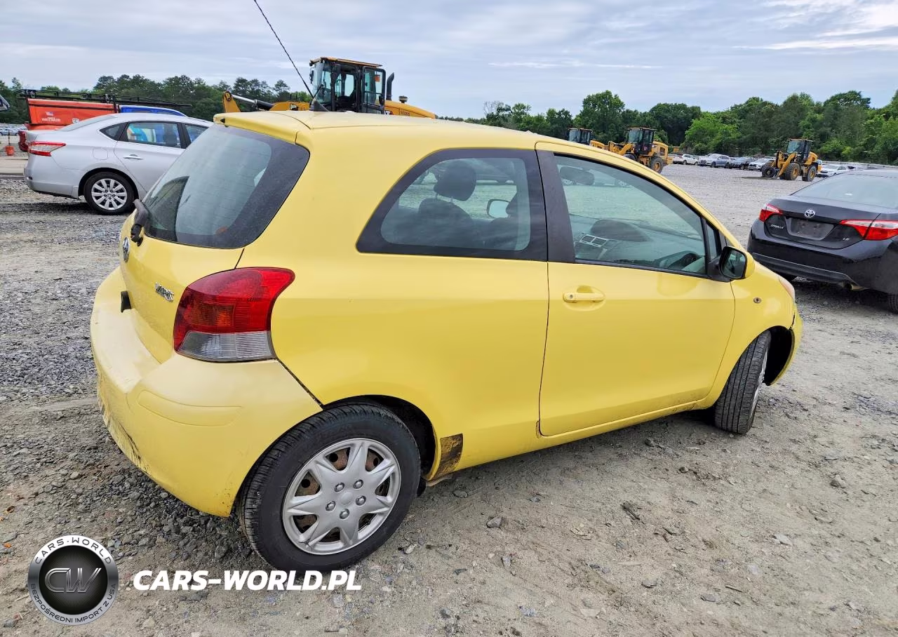 2009 Toyota Yaris Base VIN:JTDJT903495237486 - 3