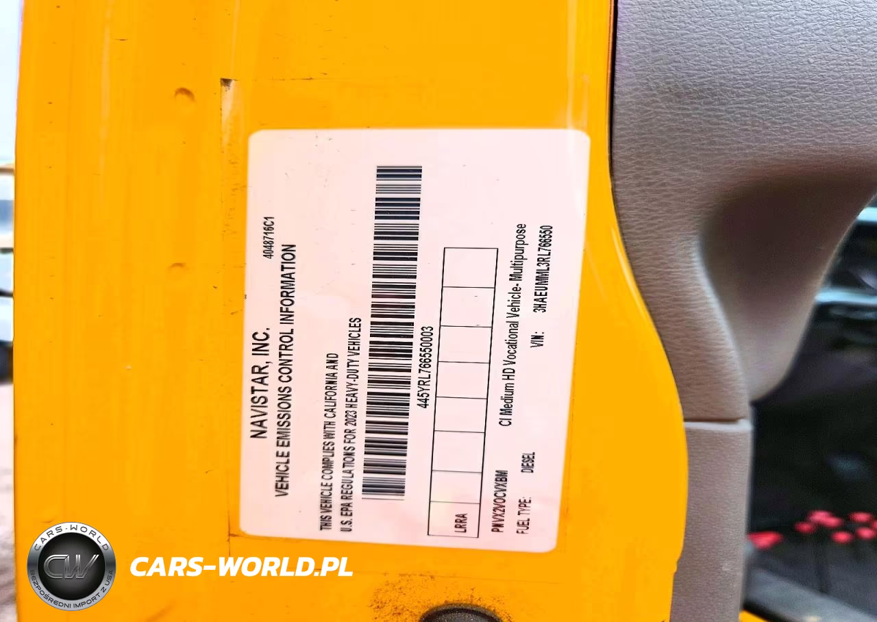 2024 International Mv607 Box Truck VIN:3HAEUMML3RL766550 - 13