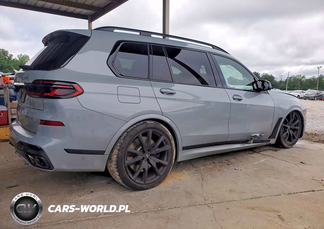 2024 BMW X7 M60I VIN:5UX33EM03R9T73102 - 3