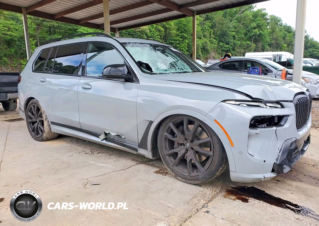 2024 BMW X7 M60I VIN:5UX33EM03R9T73102 - 4