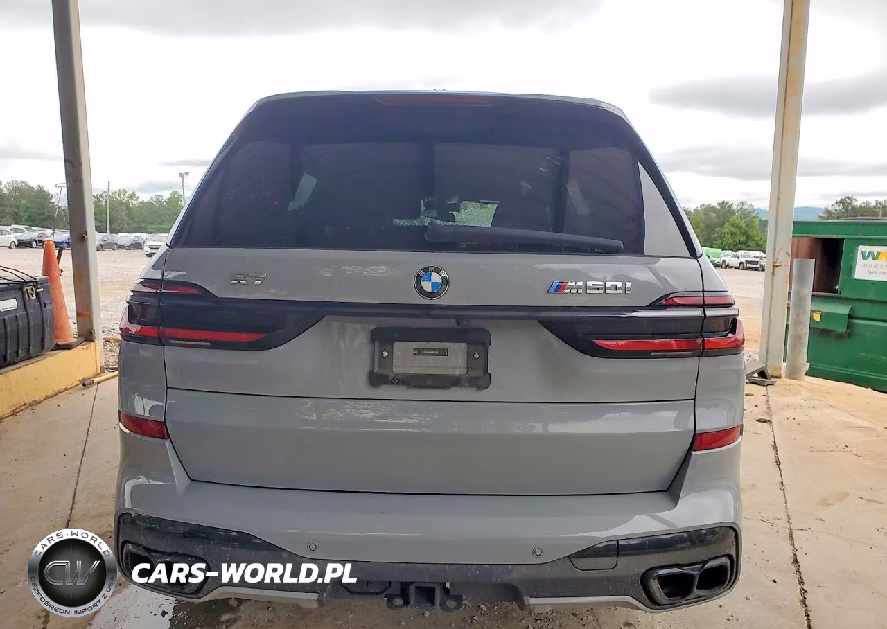 2024 BMW X7 M60I VIN:5UX33EM03R9T73102 - 6