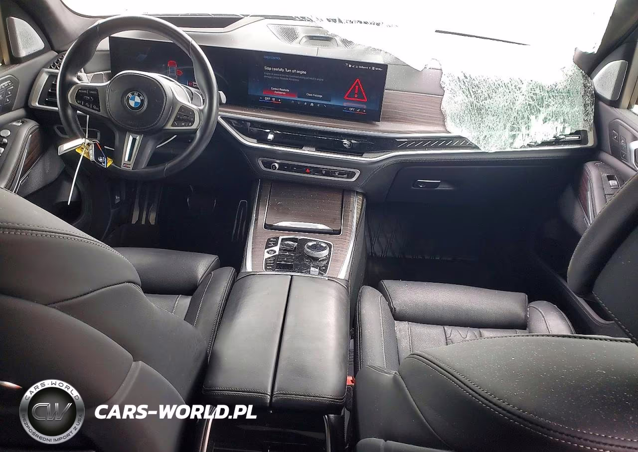 2024 BMW X7 M60I VIN:5UX33EM03R9T73102 - 8