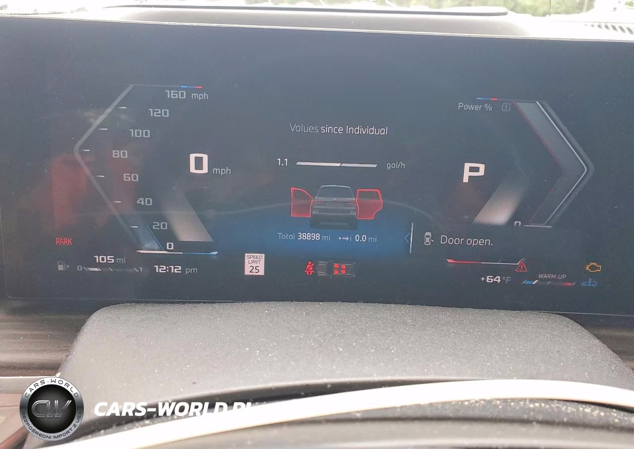 2024 BMW X7 M60I VIN:5UX33EM03R9T73102 - 9
