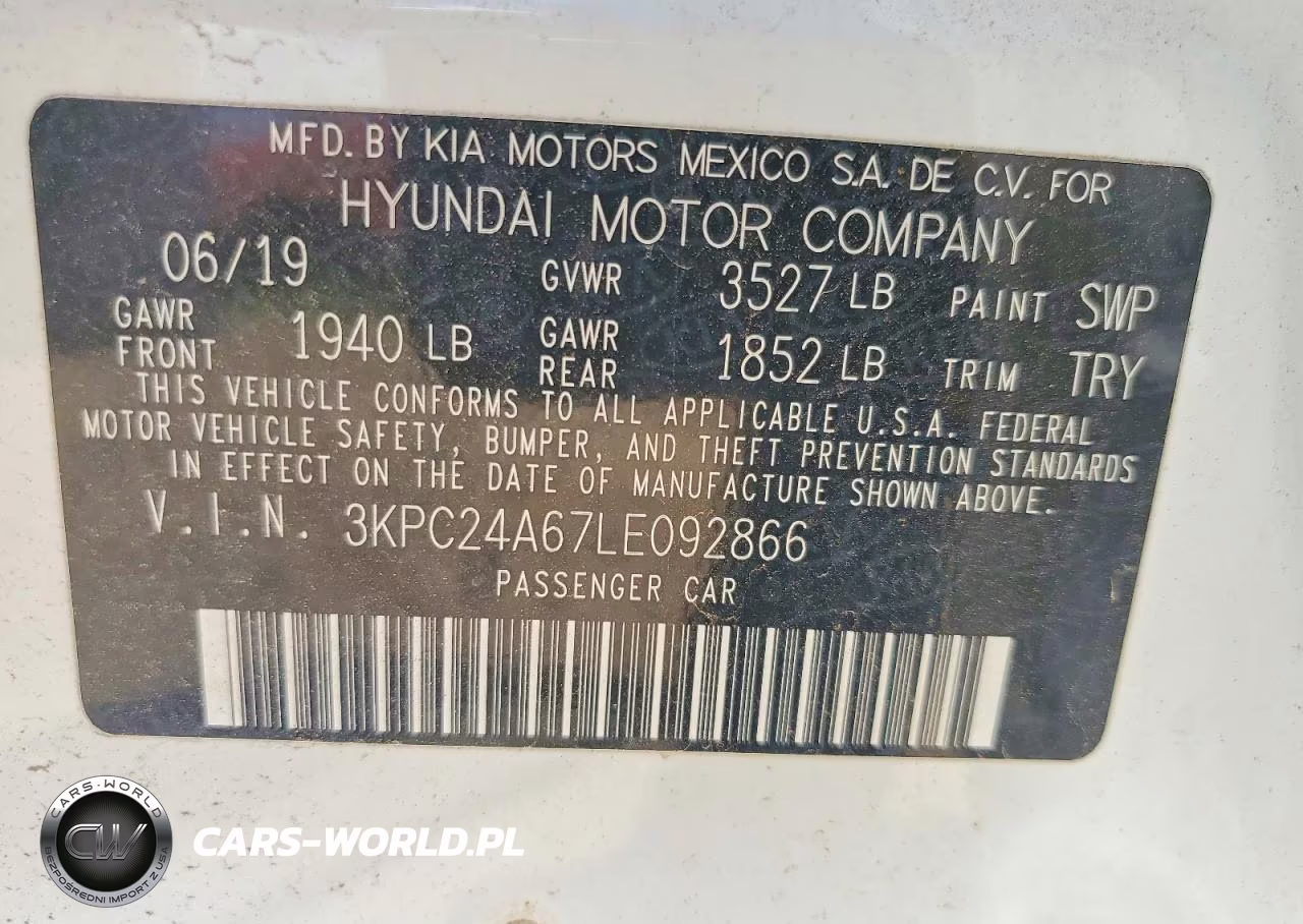 2020 Hyundai Accent Se VIN:3KPC24A67LE092866 - 12
