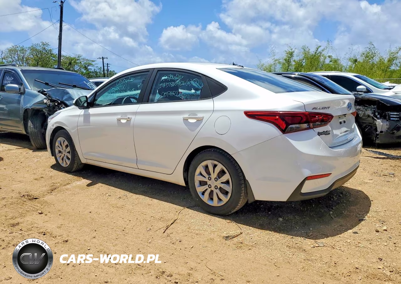 2020 Hyundai Accent Se VIN:3KPC24A67LE092866 - 2