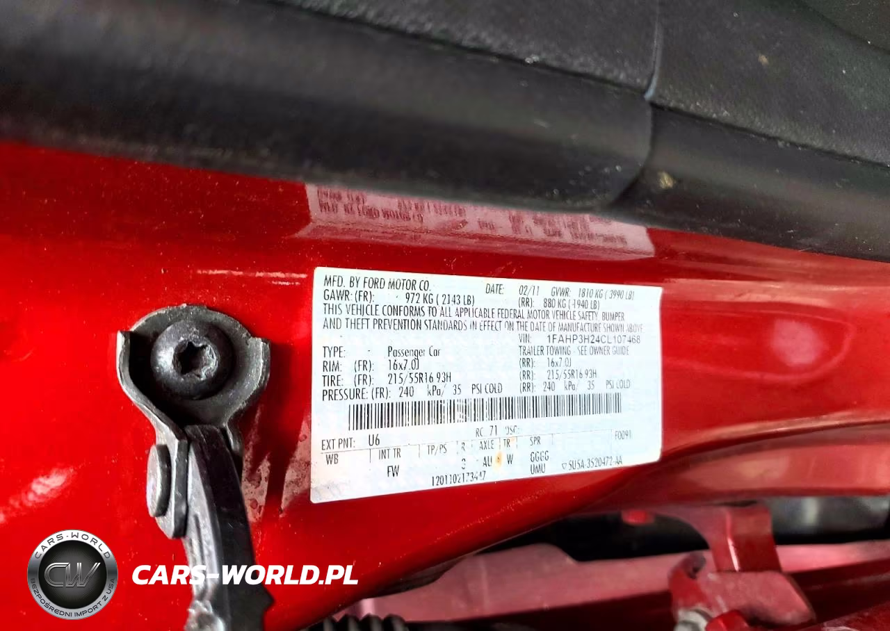2012 Ford Focus Sel VIN:1FAHP3H24CL107468 - 12