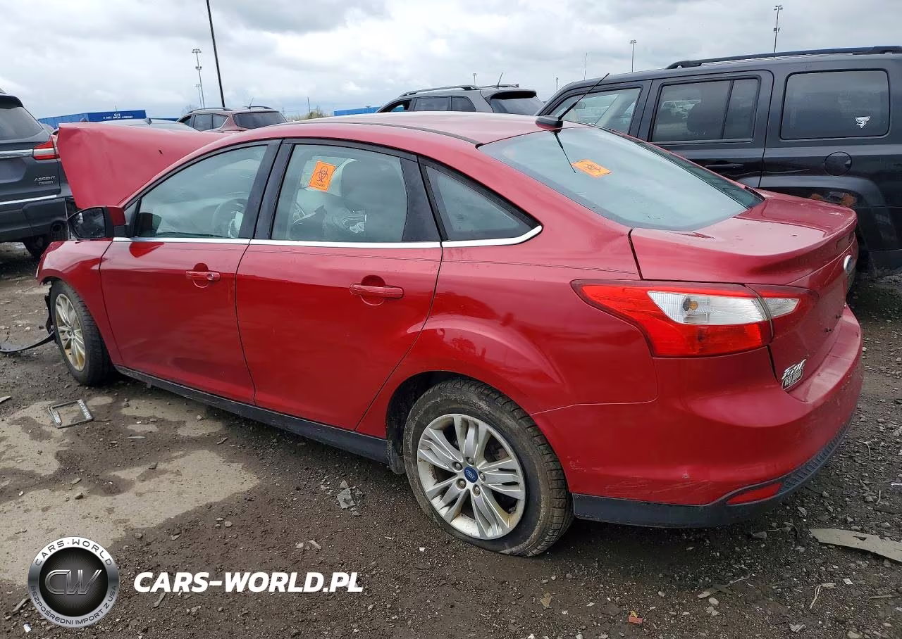 2012 Ford Focus Sel VIN:1FAHP3H24CL107468 - 2