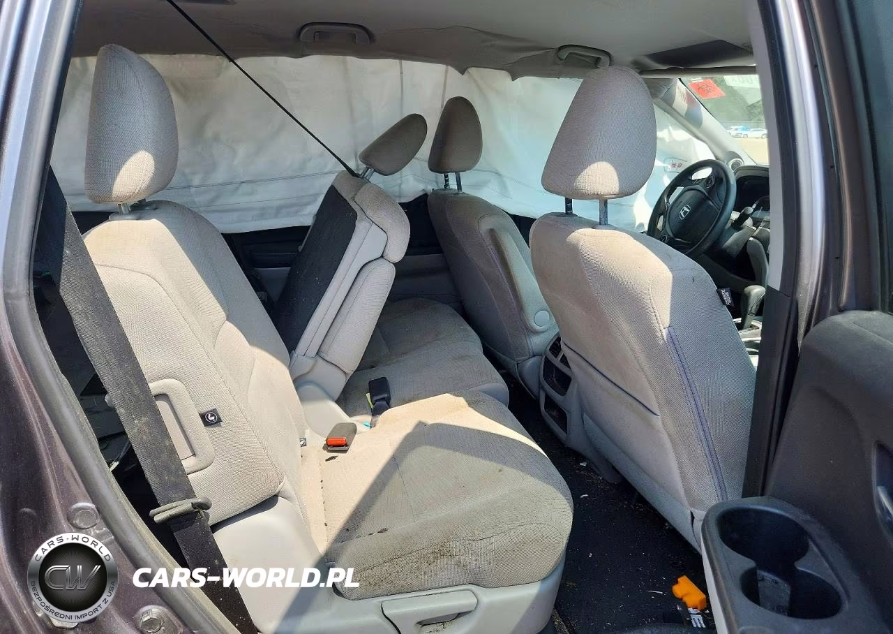 2017 Honda Pilot Lx VIN:5FNYF5H15HB043998 - 10